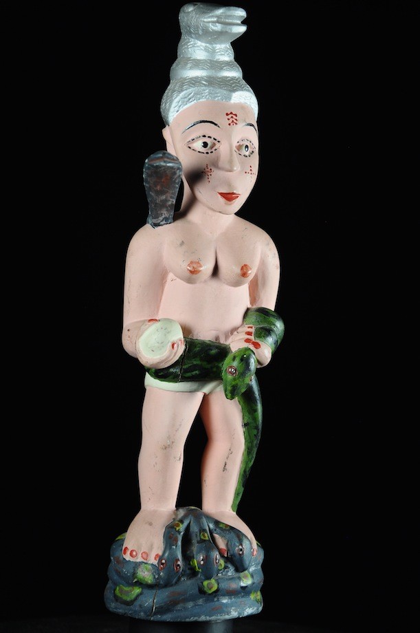 Effigie Lwa Sika Vodun polychrome - Togo - Bénin