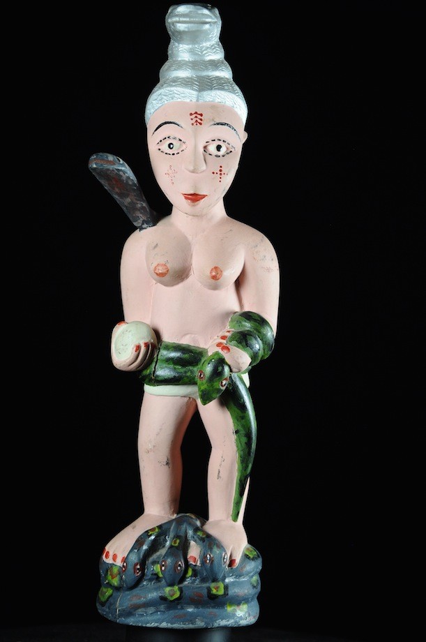 Effigie Lwa Sika Vodun polychrome - Togo - Bénin