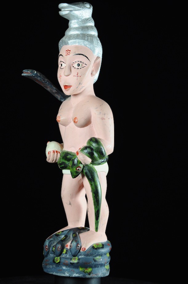 Effigie Lwa Sika Vodun polychrome - Togo - Bénin