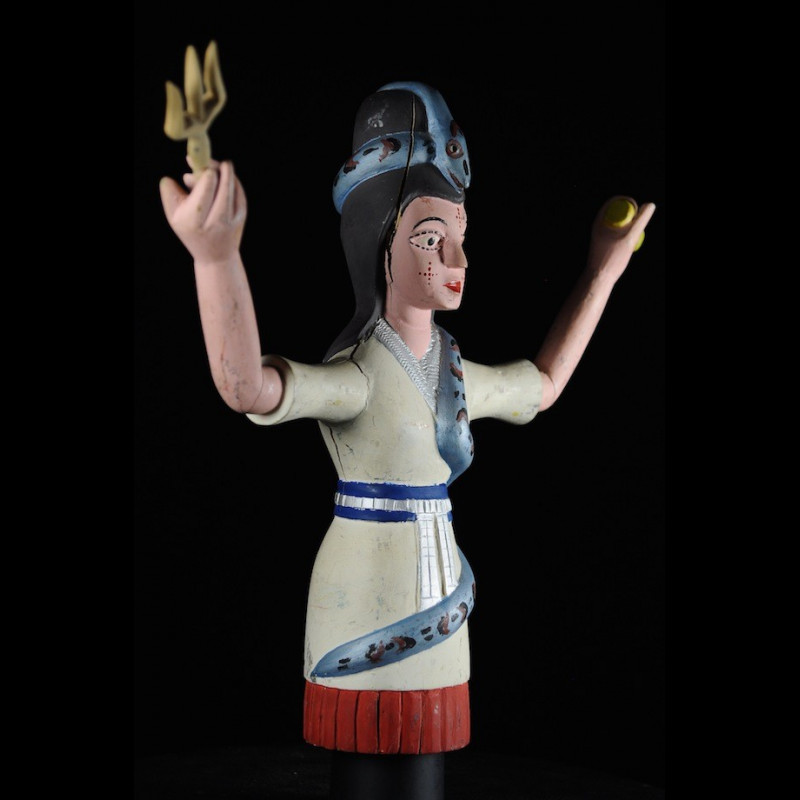Effigie Lwa Sika Vodun polychrome - Togo - Bénin