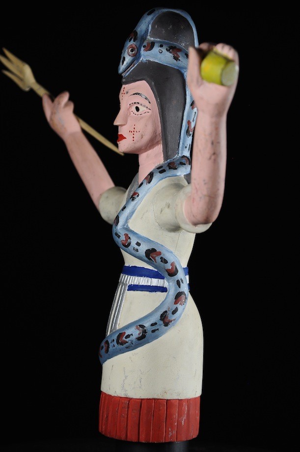 Effigie Lwa Dagbanou Vodun polychrome - Togo - Bénin