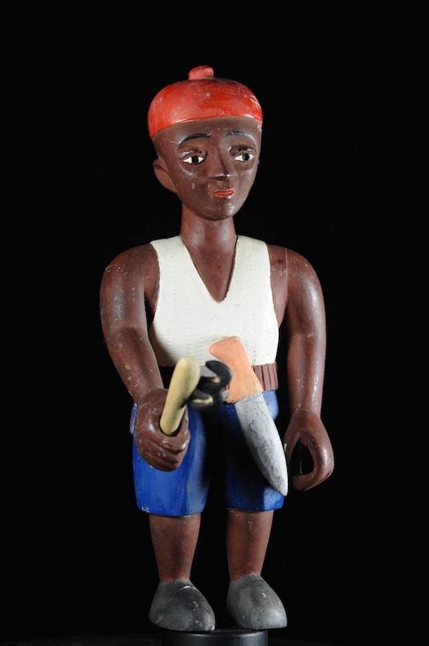Effigie Lwa Vodun polychrome - Togo - Bénin