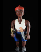 Effigie Lwa Dagbanou Vodun polychrome - Togo - Bénin