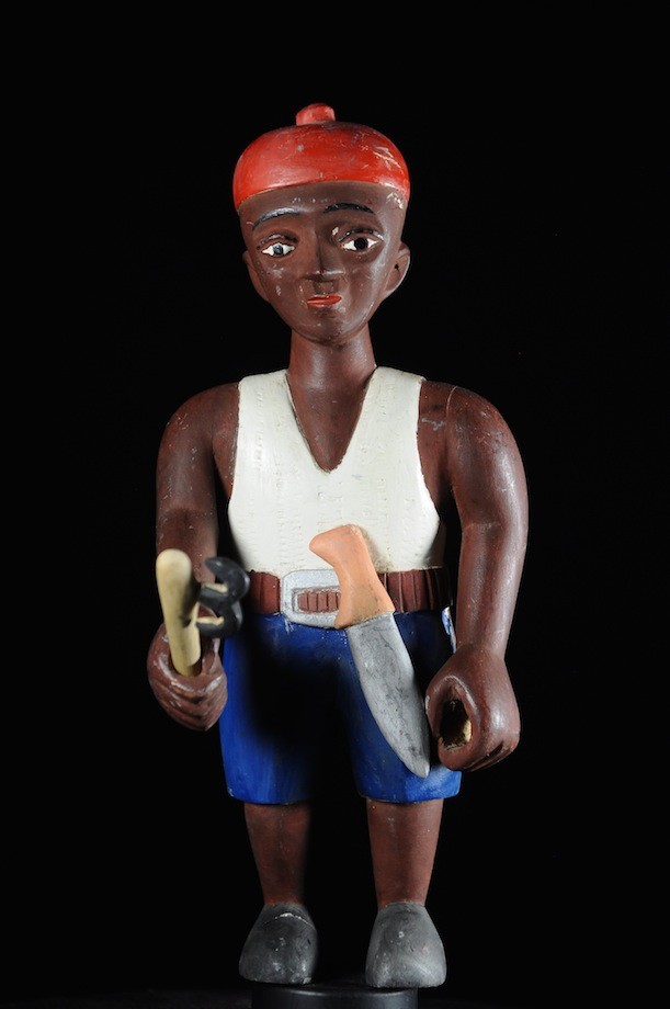 Effigie Lwa Vodun polychrome - Togo - Bénin