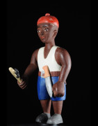 Effigie Lwa Dagbanou Vodun polychrome - Togo - Bénin