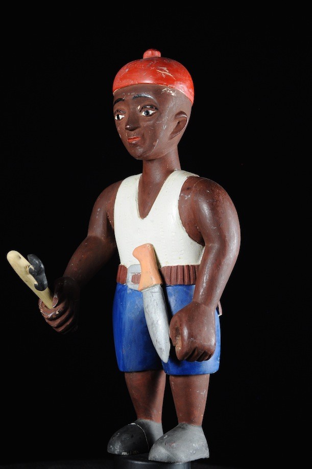 Effigie Lwa Vodun polychrome - Togo - Bénin