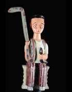 Effigie Lwa Vodun polychrome - Togo - Bénin