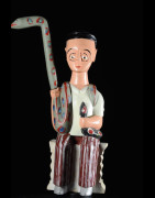 Effigie Lwa Vodun polychrome - Togo - Bénin