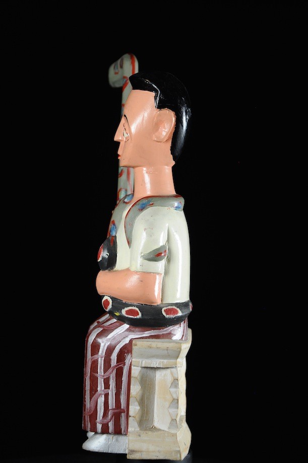 Effigie Lwa Vodun polychrome - Togo - Bénin