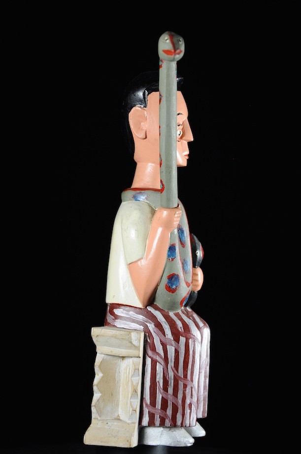 Effigie Lwa Vodun polychrome - Togo - Bénin