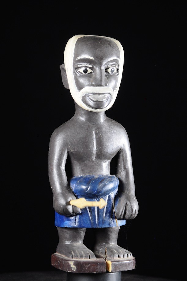 Effigie Lwa Guéléouia Vodun polychrome - Togo - Bénin