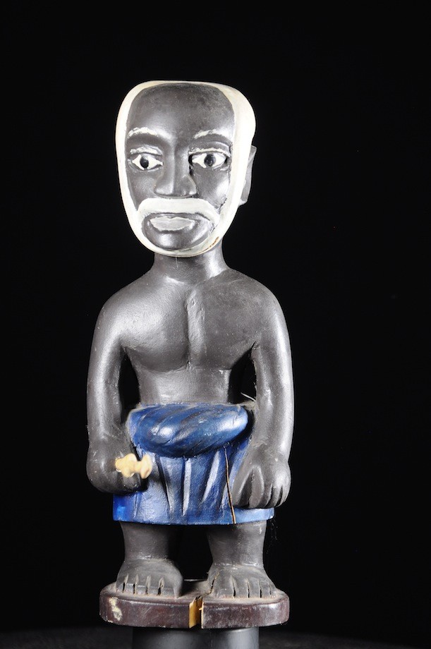 Effigie Lwa Guéléouia Vodun polychrome - Togo - Bénin