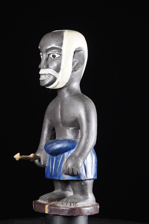 Effigie Lwa Guéléouia Vodun polychrome - Togo - Bénin