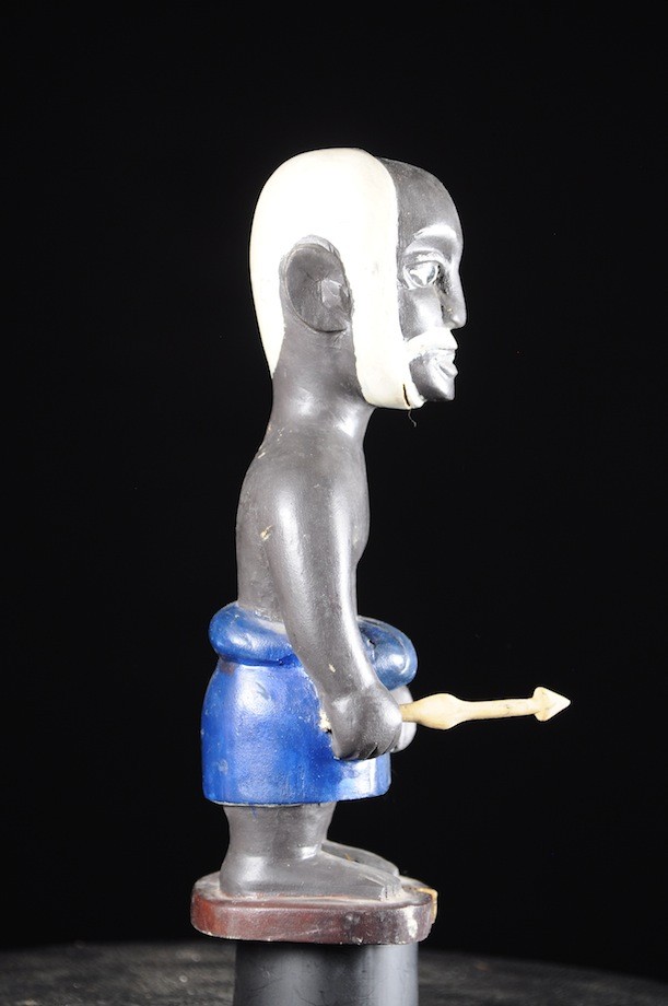 Effigie Lwa Guéléouia Vodun polychrome - Togo - Bénin