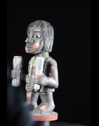 Effigie Lwa Guéléouia Vodun polychrome - Togo - Bénin