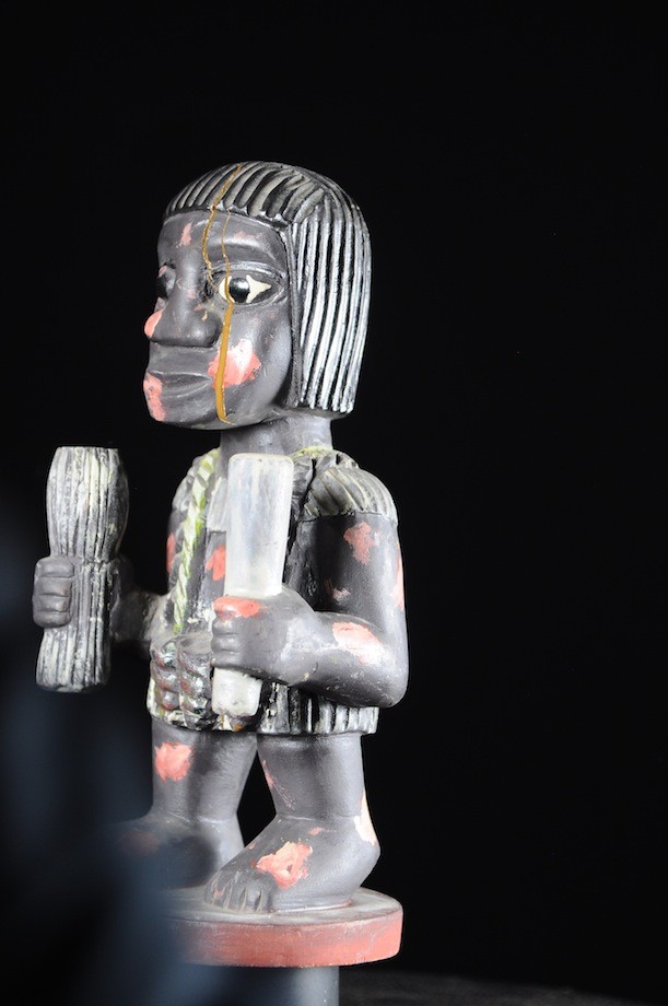 Effigie Lwa Sakpata Vodun polychrome - Togo - Bénin