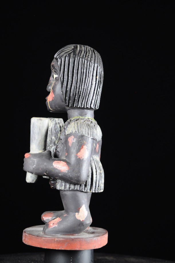 Effigie Lwa Sakpata Vodun polychrome - Togo - Bénin