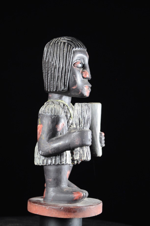 Effigie Lwa Sakpata Vodun polychrome - Togo - Bénin
