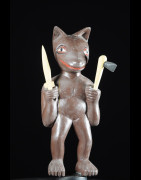 Effigie Lwa Sakpata Vodun polychrome - Togo - Bénin