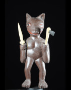 Effigie Lwa Sakpata Vodun polychrome - Togo - Bénin