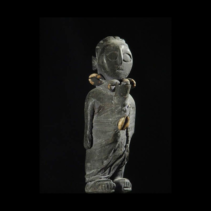Fetiche cauris et cloche - Ethnie Fon - Benin - Vaudou