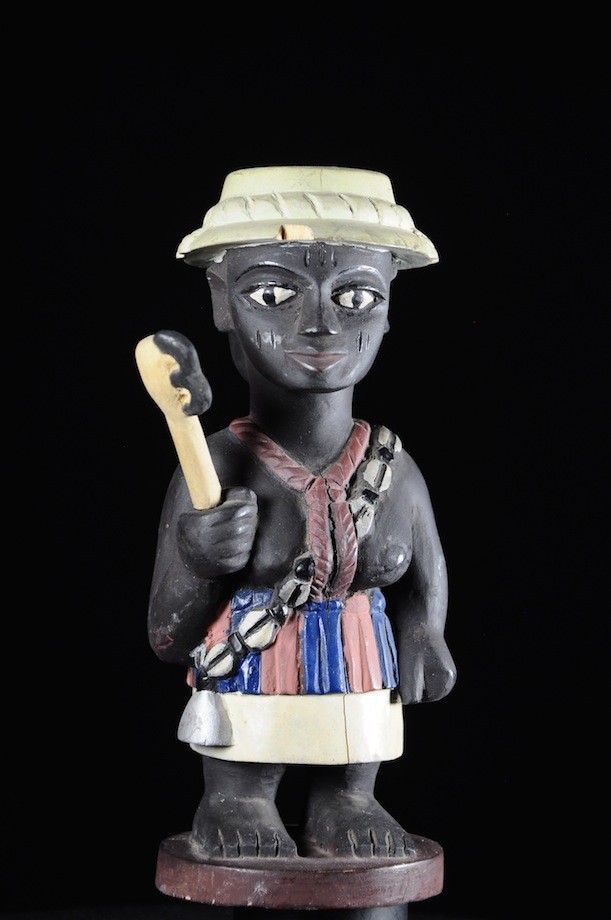 Effigie Lwa Avlekete Vodun polychrome - Togo - Bénin