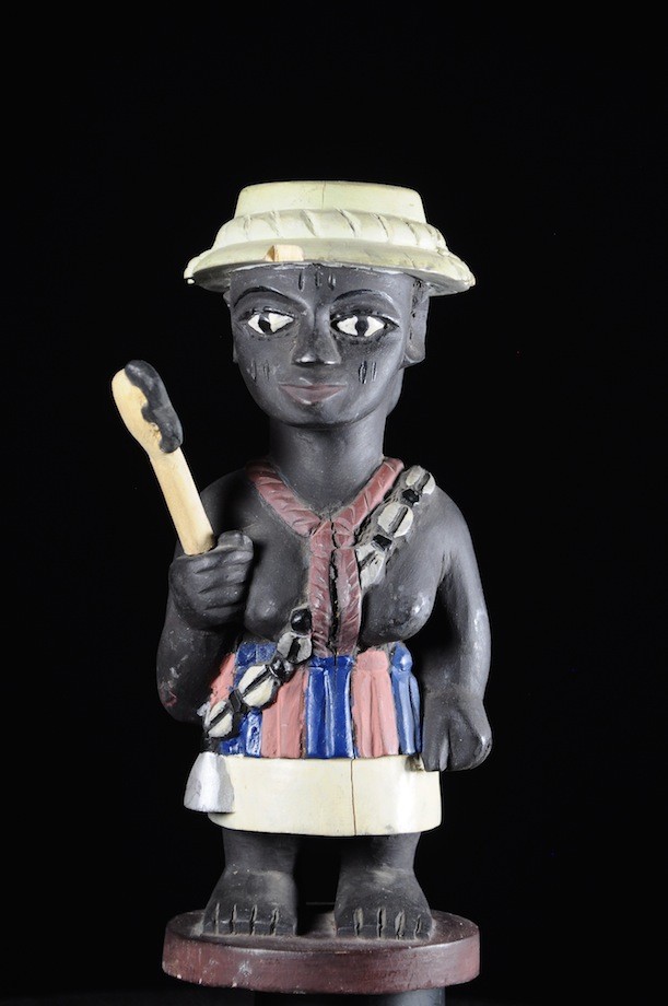Effigie Lwa Avlekete Vodun polychrome - Togo - Bénin