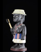 Effigie Lwa Chien Vodun polychrome - Togo - Bénin