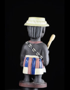 Effigie Lwa Chien Vodun polychrome - Togo - Bénin
