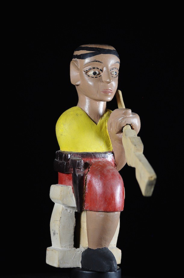 Effigie Lwa Aziza Vodun polychrome - Togo - Bénin