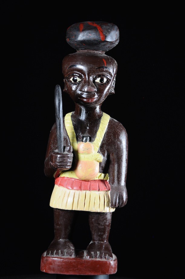 Effigie Lwa Vodun polychrome - Togo - Bénin