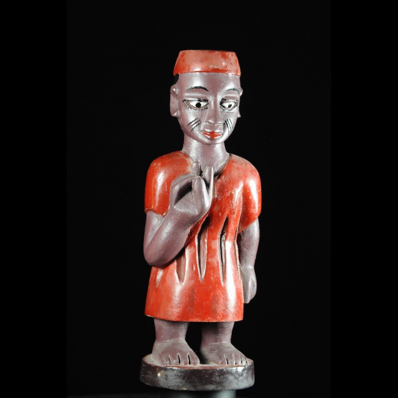 Effigie Lwa Vodun polychrome - Togo - Bénin