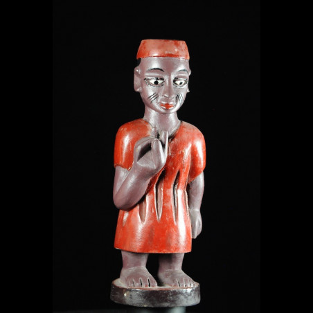 Effigie Lwa Vodun polychrome - Togo - Bénin