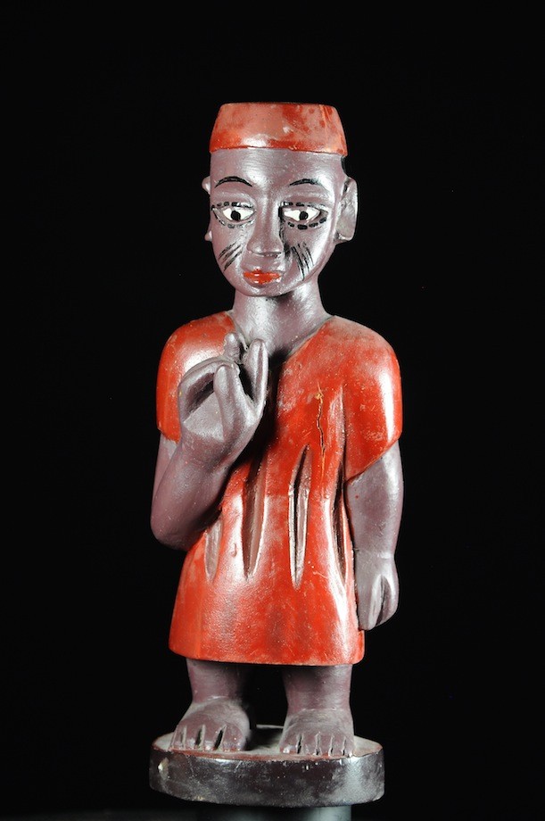 Effigie Lwa Koundé Vodun polychrome - Togo - Bénin