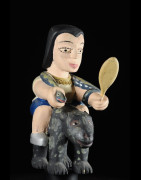 Effigie Lwa Koundé Vodun polychrome - Togo - Bénin
