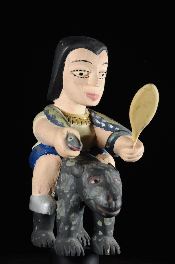 Effigie Lwa Vodun polychrome - Togo - Bénin