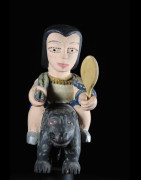 Effigie Lwa Koundé Vodun polychrome - Togo - Bénin