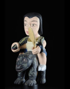 Effigie Lwa Koundé Vodun polychrome - Togo - Bénin