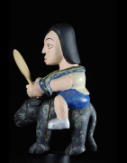 Effigie Lwa Koundé Vodun polychrome - Togo - Bénin