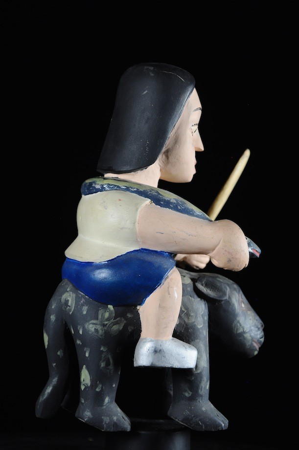 Effigie Lwa Vodun polychrome - Togo - Bénin