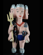 Effigie Lwa Vodun polychrome - Togo - Bénin
