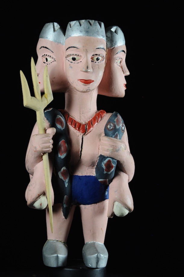 Effigie Lwa Mami Densou Vodun polychrome - Togo - Bénin