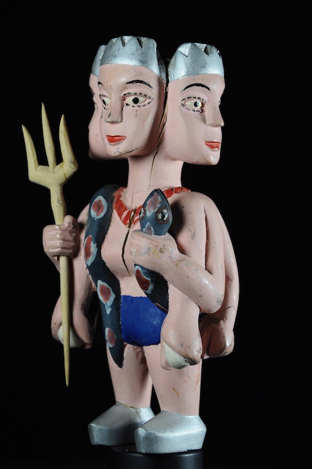Effigie Lwa Mami Densou Vodun polychrome - Togo - Bénin