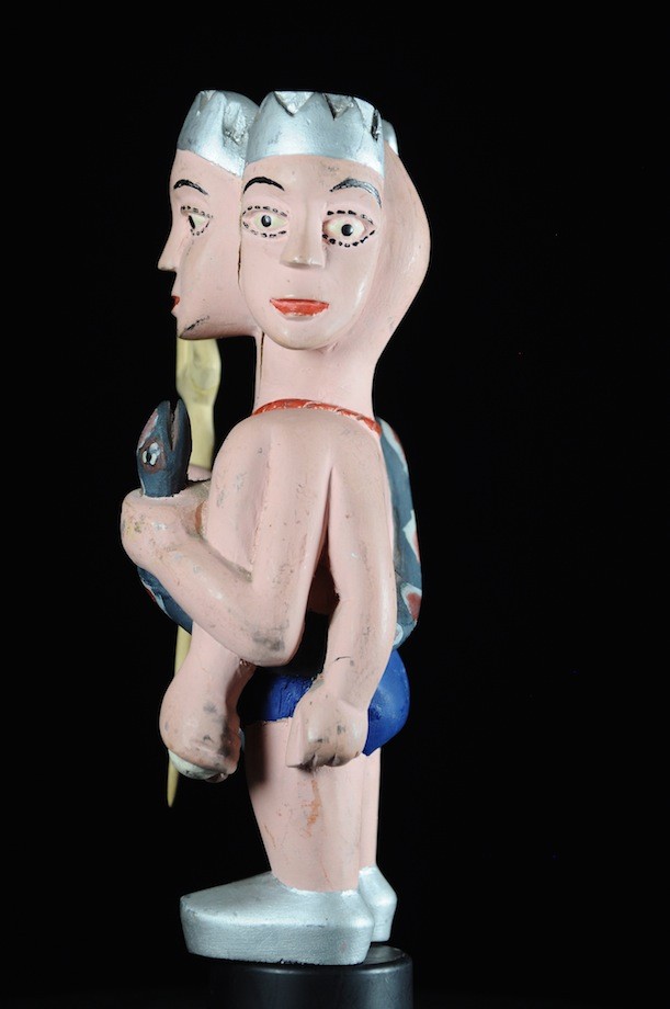 Effigie Lwa Mami Densou Vodun polychrome - Togo - Bénin