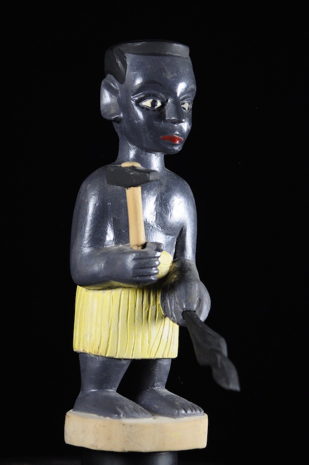 Effigie Lwa Forgeron Vodun polychrome - Togo - Bénin