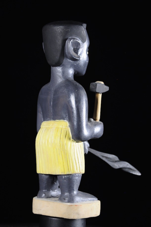 Effigie Lwa Forgeron Vodun polychrome - Togo - Bénin