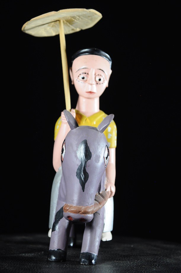 Effigie Lwa Vodun polychrome - Togo - Bénin