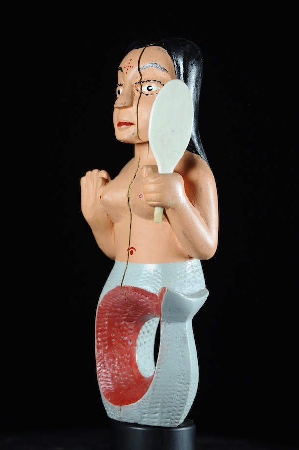 Effigie Lwa Mami Wata Vodun polychrome - Togo - Bénin