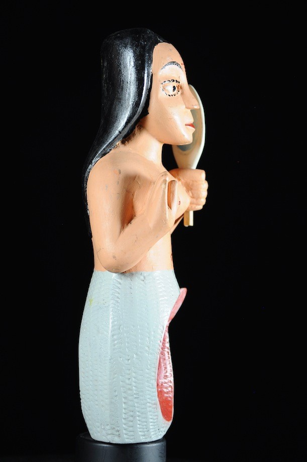 Effigie Lwa Mami Wata Vodun polychrome - Togo - Bénin