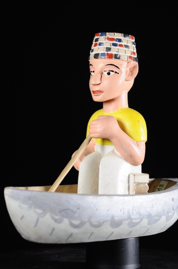 Effigie Lwa Tohossou Vodun polychrome - Togo - Bénin
